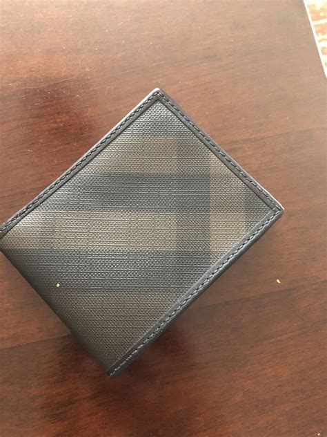 authentic burberry men wallet.